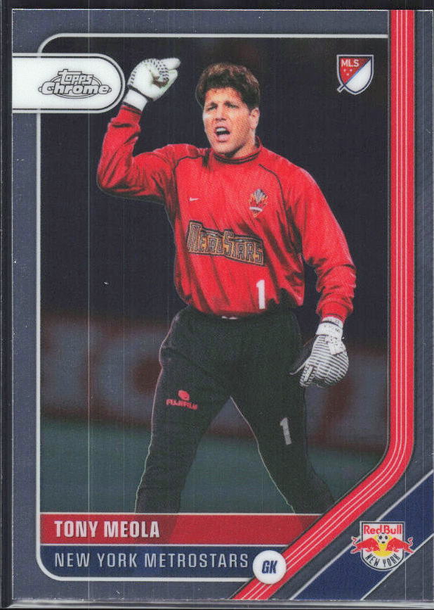 Tony Meola – 2026 Topps Chrome MLS #20 – framsida