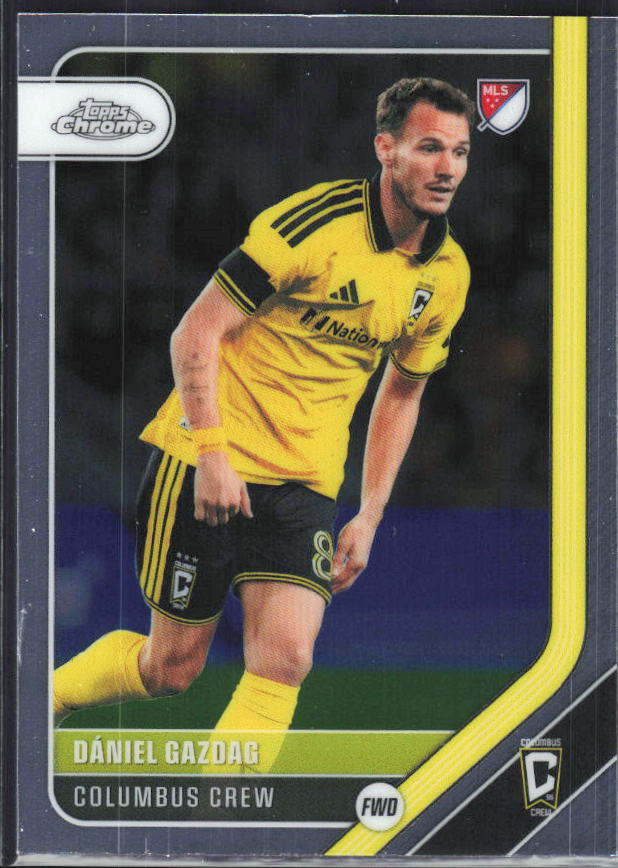 Daniel Gazdag – 2026 Topps Chrome MLS #182 – framsida