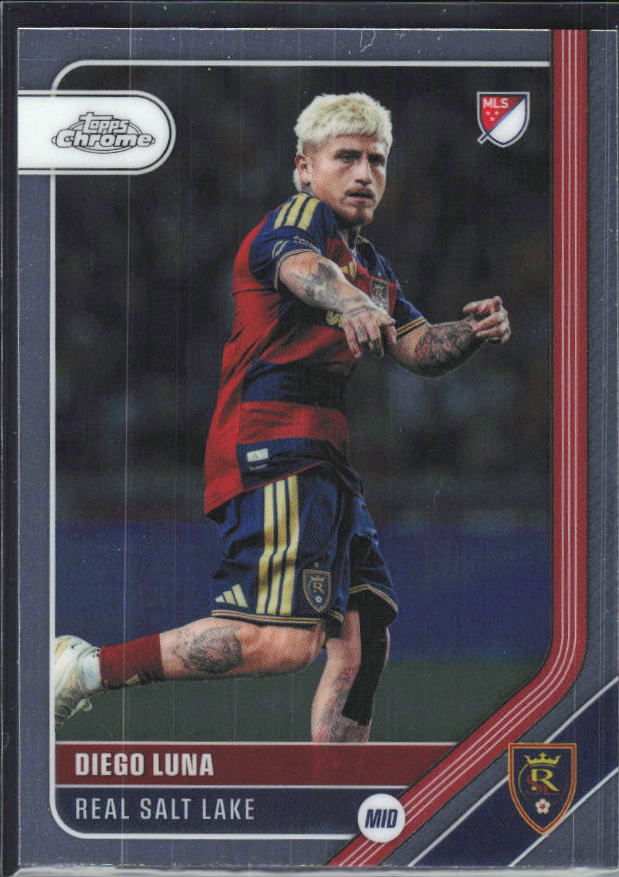 Diego Luna – 2026 Topps Chrome MLS #50 – framsida