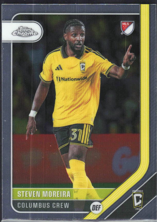 Steven Moreira – 2026 Topps Chrome MLS #167 – framsida