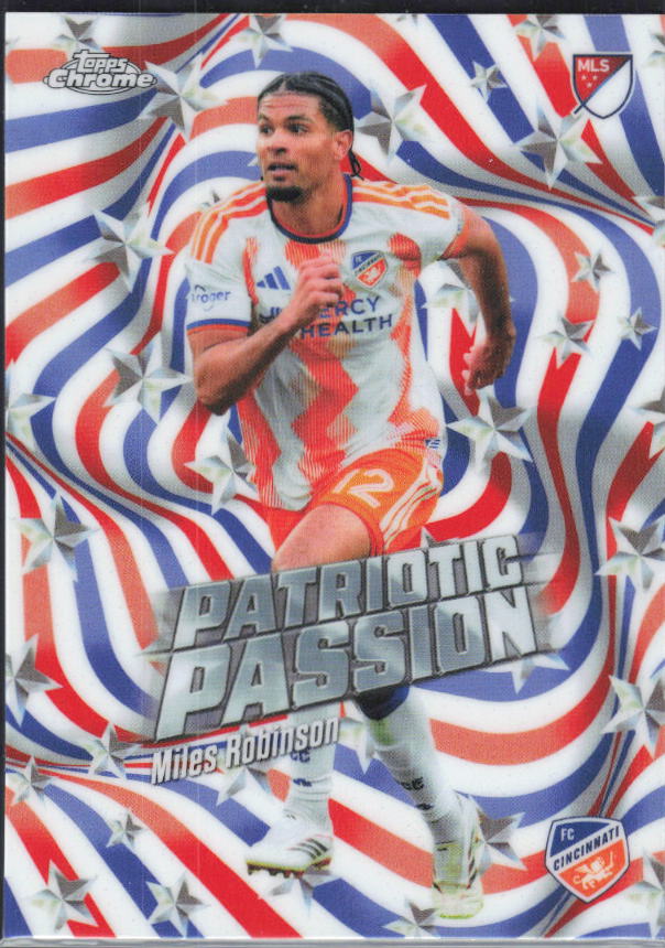 Miles Robinson – 2026 Topps Chrome MLS #PP-5 Patriotic Passion – framsida