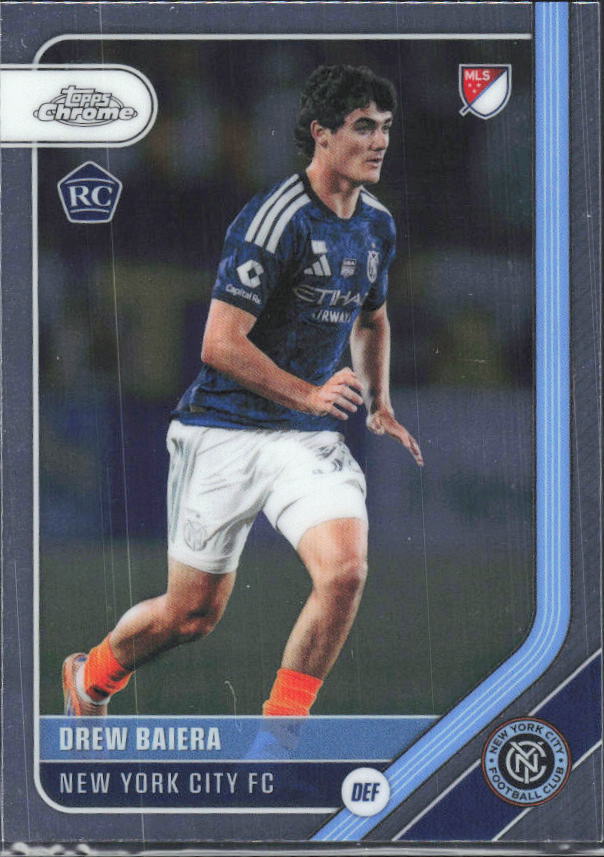 Drew Baiera – 2026 Topps Chrome MLS #144 RC – framsida
