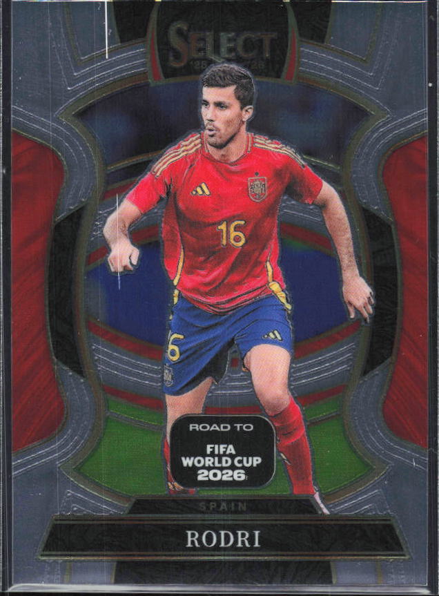 Rodri – 2025-26 Panini Select Road to FIFA World Cup #69 Terrace – framsida