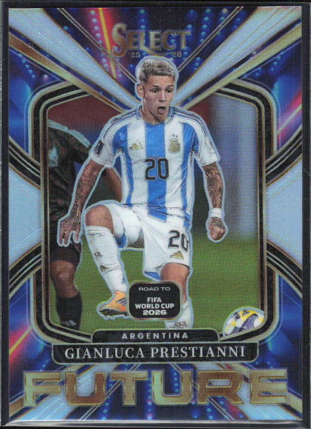 Gianluca Prestianni – 2025-26 Panini Select Road to FIFA World Cup #15 Select Future RC – framsida