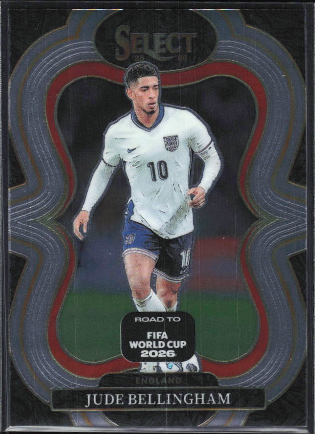 Jude Bellingham – 2025-26 Panini Select Road to FIFA World Cup #144 Mezzanine – framsida