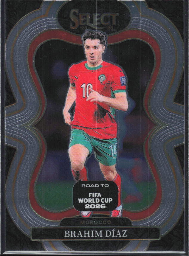 Brahim Díaz – 2025-26 Panini Select Road to FIFA World Cup #153 Mezzanine – framsida