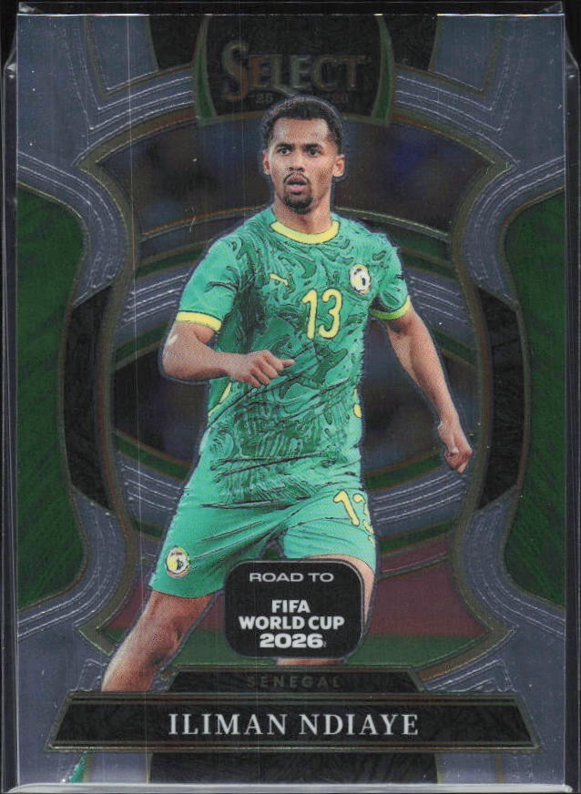 Iliman Ndiaye – 2025-26 Panini Select Road to FIFA World Cup #95 Terrace – framsida