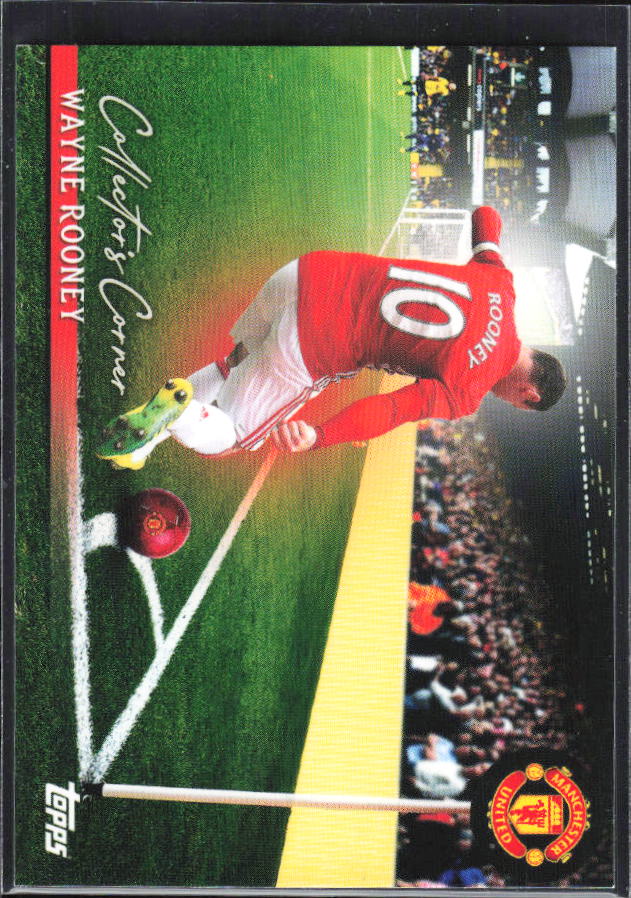 Wayne Rooney – 2025-26 Topps Manchester United Team Set #40 Collector’s Corner – framsida