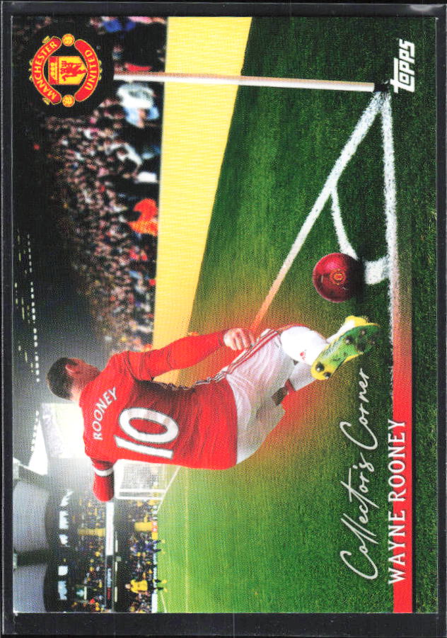 Wayne Rooney – 2025-26 Topps Manchester United Team Set #40 Collector’s Corner – framsida