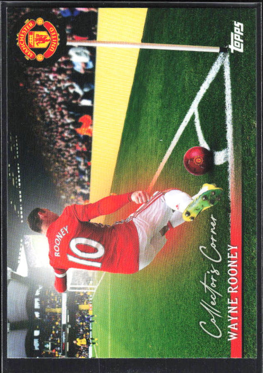 Wayne Rooney – 2025-26 Topps Manchester United Team Set #40 Collector’s Corner – framsida