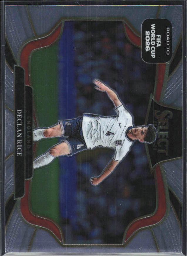 Declan Rice – 2025-26 Panini Select Road to FIFA World Cup #206 Field Level – framsida