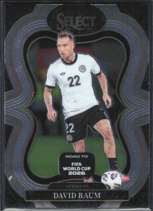 David Raum – 2025-26 Panini Select Road to FIFA World Cup #103 Mezzanine – framsida