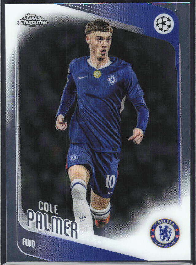 Cole Palmer – 2025-26 Topps Chrome UEFA Club Competitions #118 – framsida