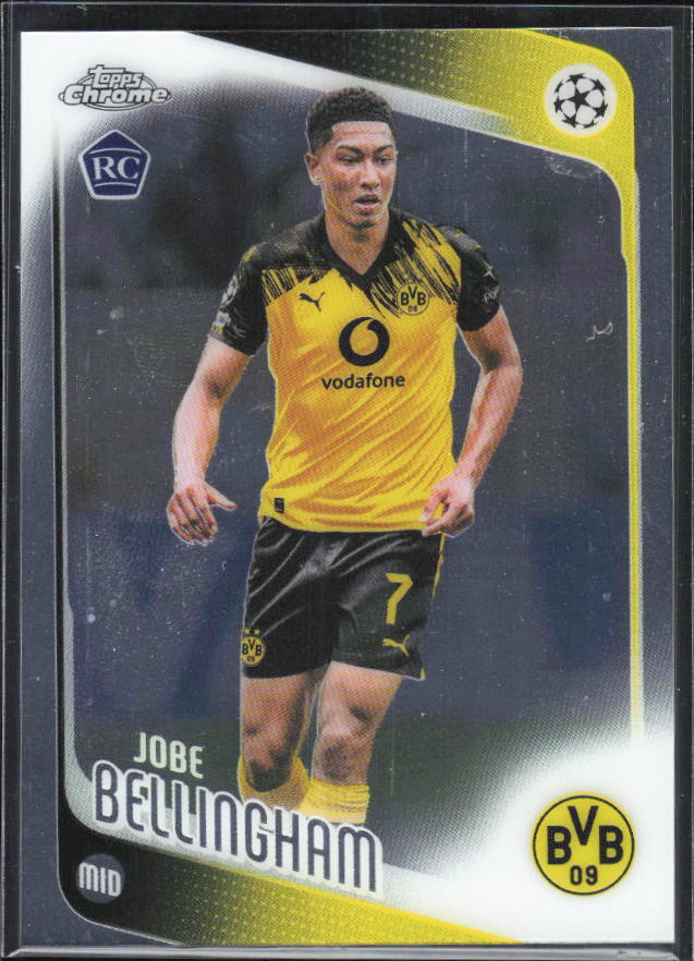 Jobe Bellingham – 2025-26 Topps Chrome UEFA Club Competitions #5 RC – framsida