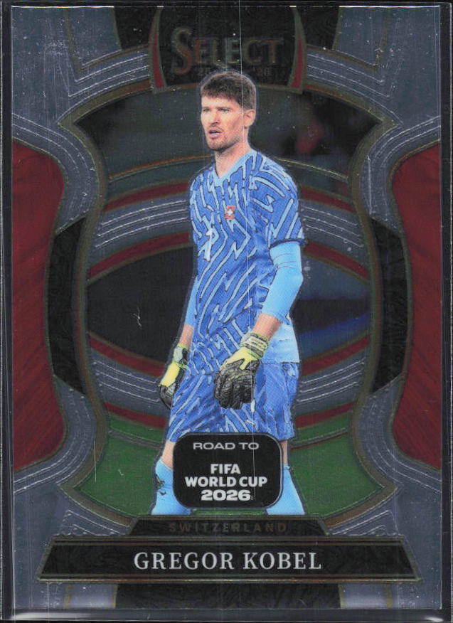 Gregor Kobel – 2025-26 Panini Select Road to FIFA World Cup #93 Terrace – framsida
