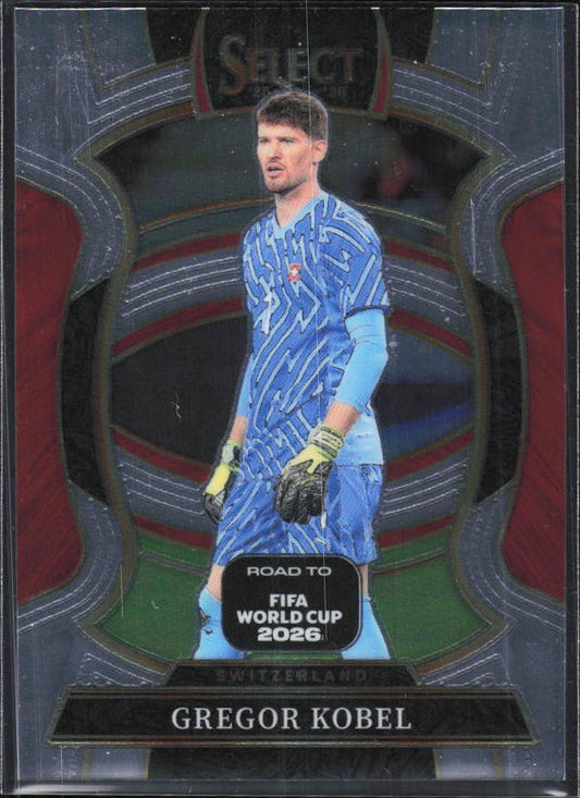 Gregor Kobel – 2025-26 Panini Select Road to FIFA World Cup #93 Terrace – framsida
