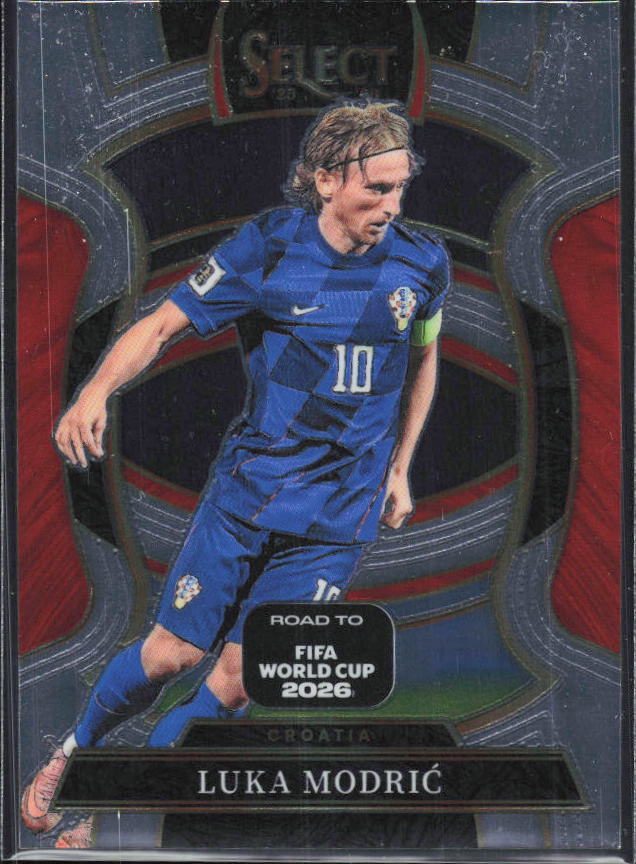 Luka Modrić – 2025-26 Panini Select Road to FIFA World Cup #35 Terrace – framsida