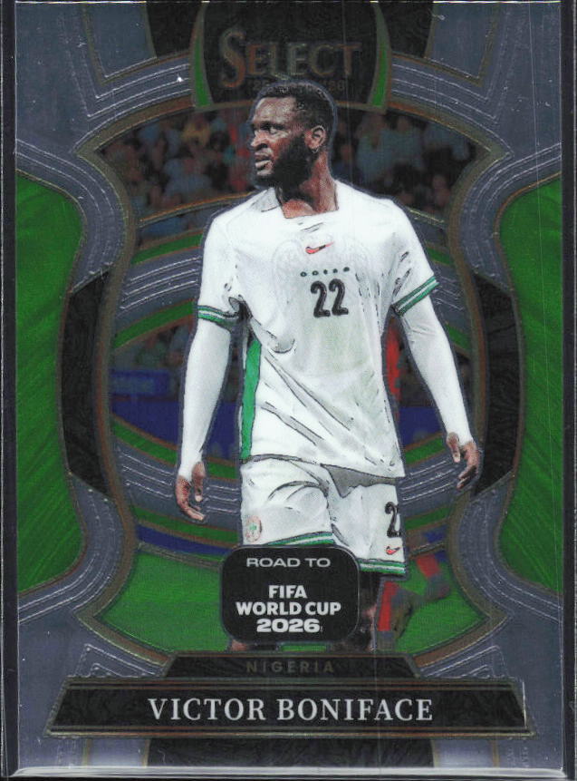 Victor Boniface – 2025-26 Panini Select Road to FIFA World Cup #21 Terrace – framsida