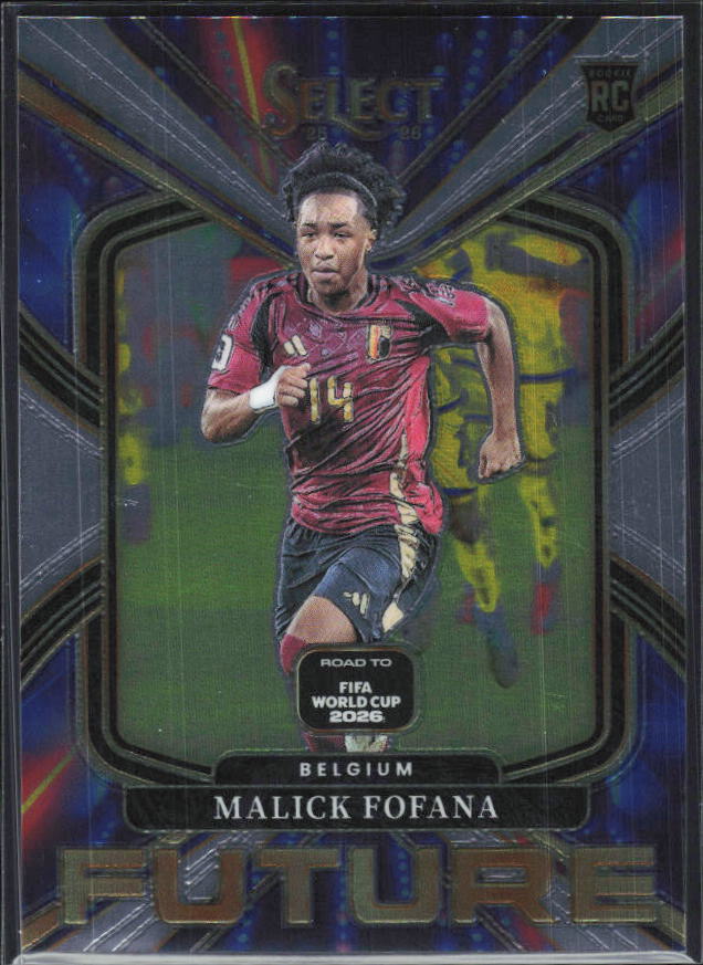 Malick Fofana – 2025-26 Panini Select Road to FIFA World Cup #4 Select Future RC – framsida