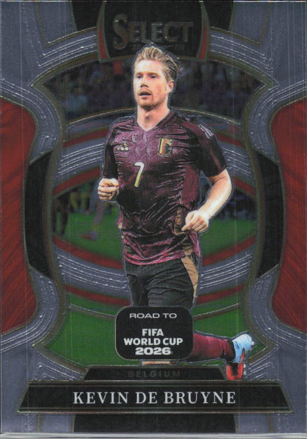 Kevin De Bruyne – 2025-26 Panini Select Road to FIFA World Cup #63 Terrace – framsida