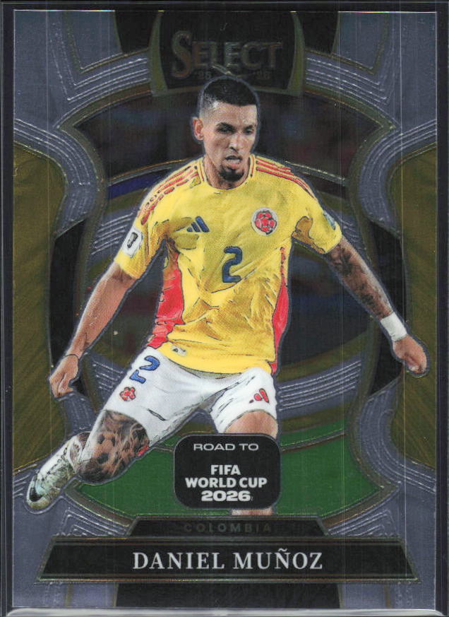 Daniel Muñoz – 2025-26 Panini Select Road to FIFA World Cup #12 Terrace – framsida