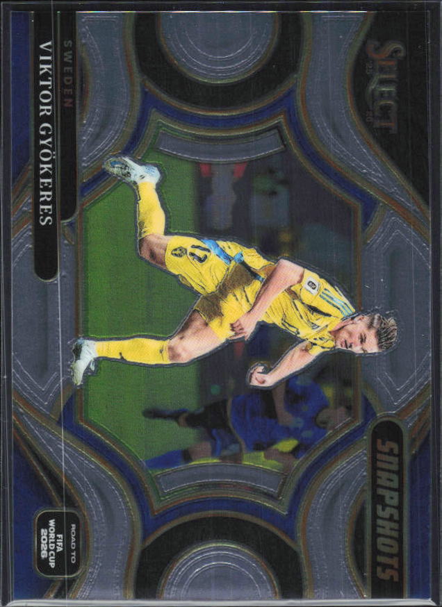 Viktor Gyökeres – 2025-26 Panini Select Road to FIFA World Cup #1 Snapshots – framsida