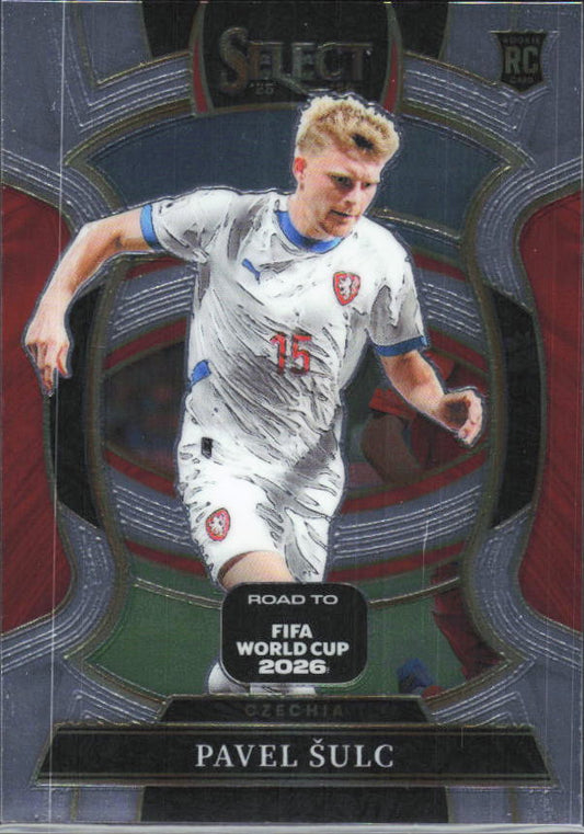 Pavel Šulc – 2025-26 Panini Select Road to FIFA World Cup #28 Terrace RC – framsida