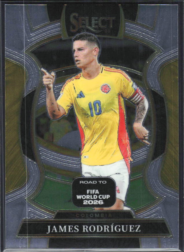 James Rodríguez – 2025-26 Panini Select Road to FIFA World Cup #13 Terrace – framsida