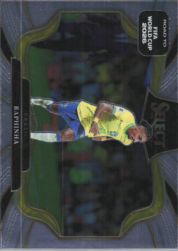 Raphinha – 2025-26 Panini Select Road to FIFA World Cup #246 Field Level – framsida