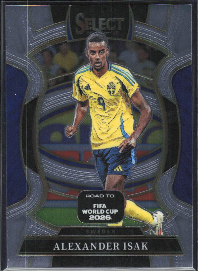 Alexander Isak – 2025-26 Panini Select Road to FIFA World Cup #45 Terrace – framsida