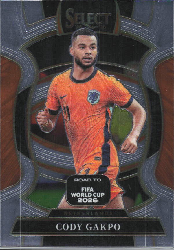 Cody Gakpo – 2025-26 Panini Select Road to FIFA World Cup #86 Terrace – framsida