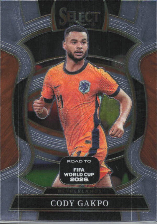Cody Gakpo – 2025-26 Panini Select Road to FIFA World Cup #86 Terrace – framsida