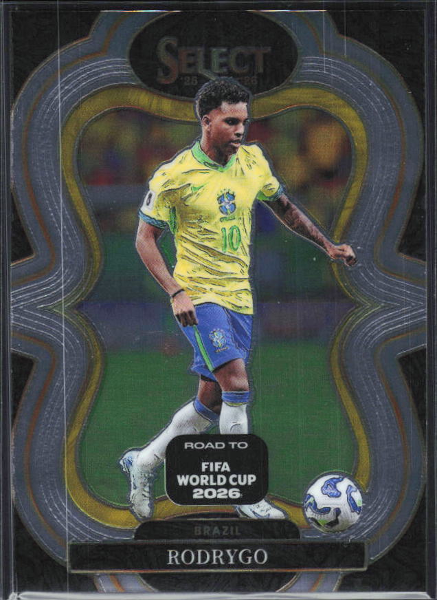Rodrygo – 2025-26 Panini Select Road to FIFA World Cup #200 Mezzanine – framsida